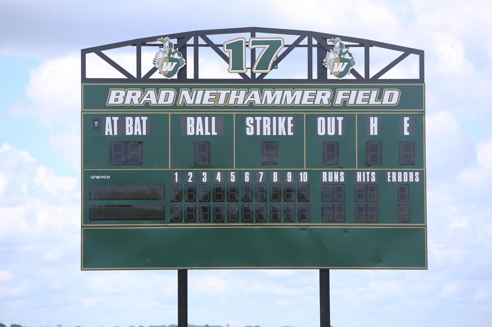 Brad Niethammer Field Scoreboard